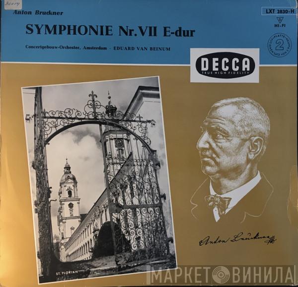 , Anton Bruckner , Concertgebouworkest  Eduard van Beinum  - Symphonie Nr.VII E-Dur