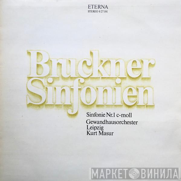 , Anton Bruckner , Gewandhausorchester Leipzig  Kurt Masur  - Sinfonie Nr. 1 C-moll
