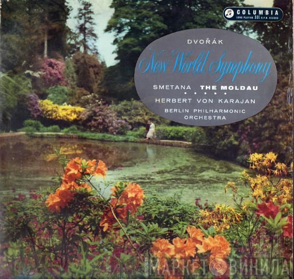Antonín Dvořák, Bedřich Smetana, Herbert von Karajan, Berliner Philharmoniker - 'New World' Symphony / The Moldau