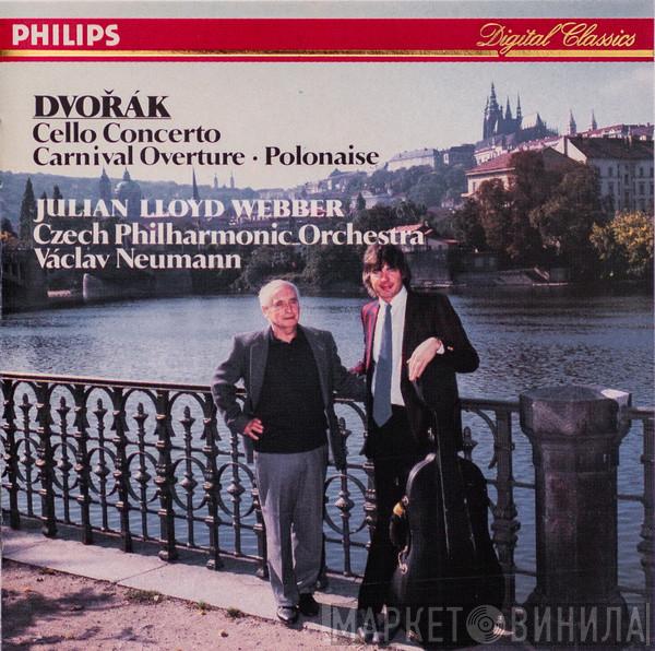 Antonín Dvořák, Julian Lloyd Webber, The Czech Philharmonic Orchestra, Václav Neumann - Cello Concerto / Carnival Oberture / Polonaise