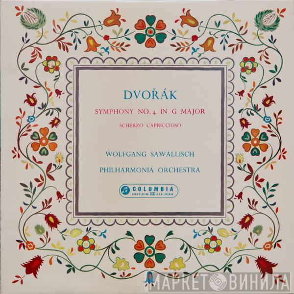 Antonín Dvořák, Wolfgang Sawallisch, Philharmonia Orchestra - Symphony No. 4 In G Major / Scherzo Capriccioso
