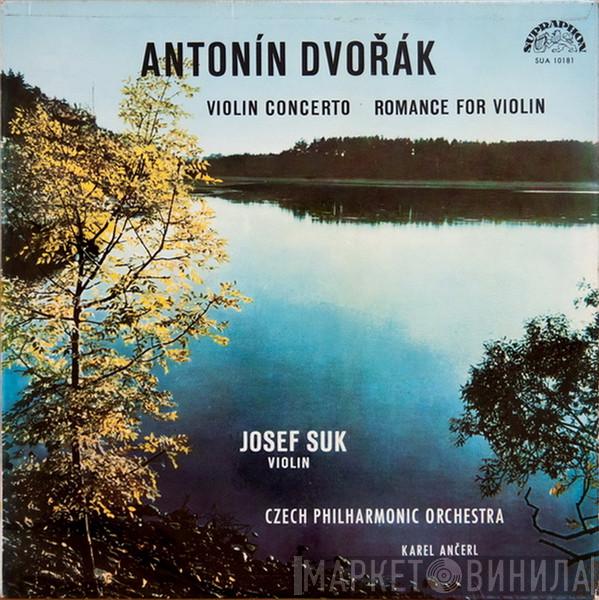 Antonín Dvořák, Josef Suk, The Czech Philharmonic Orchestra, Karel Ančerl - Violin Concerto · Romance For Violin