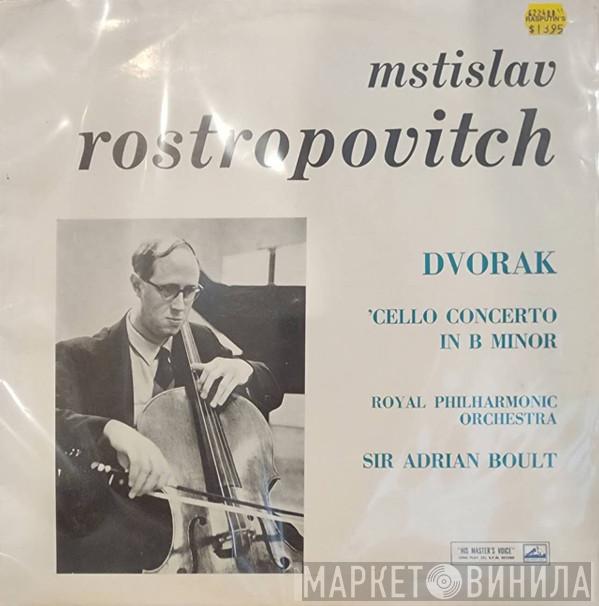- Antonín Dvořák , Mstislav Rostropovich , The Royal Philharmonic Orchestra  Sir Adrian Boult  - Cello Concerto