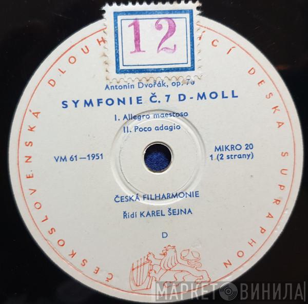 - Antonín Dvořák , The Czech Philharmonic Orchestra  Karel Šejna  - Symphony No.7 In D-Minor, Op.70