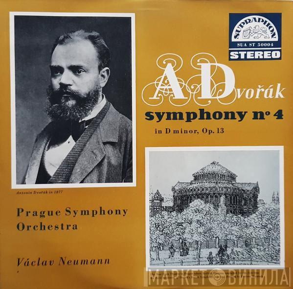 Antonín Dvořák, The Prague Symphony Orchestra, Václav Neumann - Symphony No. 4 In D minor, Op. 13