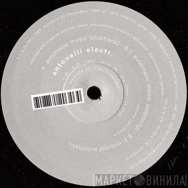 Antonelli Electr. - Automatic Music