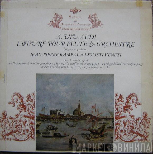 , Antonio Vivaldi , Claudio Scimone , I Solisti Veneti  Jean-Pierre Rampal  - Vivaldi - Intégrale Des Concertos Pour Flute En Trois Volumes - Vol. 1