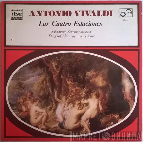 , Antonio Vivaldi Dir., Salzburger Kammerorchester  Alexander von Pitamic  - Las Cuatro Estaciones