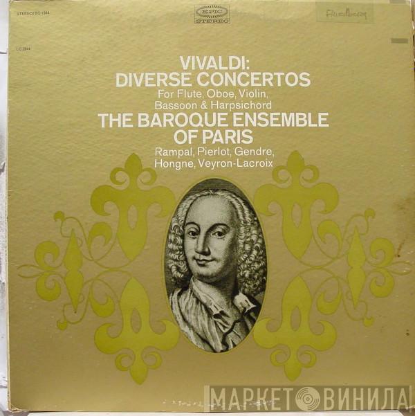 - Antonio Vivaldi  Ensemble Baroque De Paris  - Diverse Concertos For Flute, Oboe, Violin, Bassoon & Harpsichord
