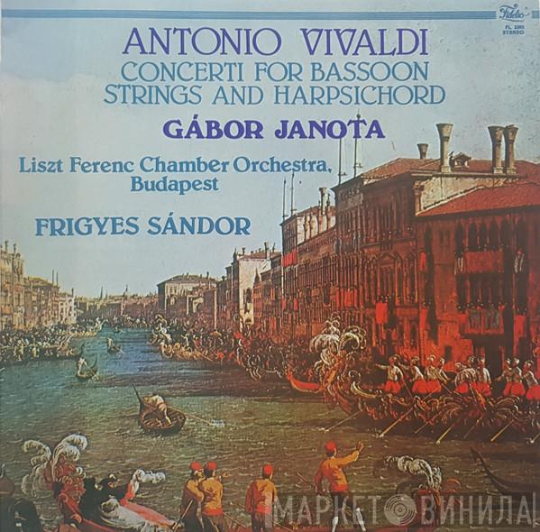 Antonio Vivaldi, Gábor Janota, Liszt Ferenc Chamber Orchestra, Frigyes Sándor - 5 Concerti For Bassoon, Strings & Harpsichord