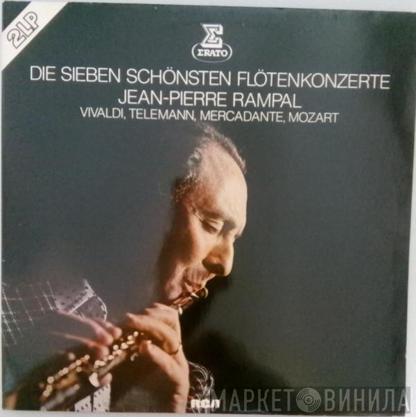 , Antonio Vivaldi , Georg Philipp Telemann , Giuseppe Saverio Mercadante , Wolfgang Amadeus Mozart  Jean-Pierre Rampal  - Die Sieben Schönsten Flötenkonzerte
