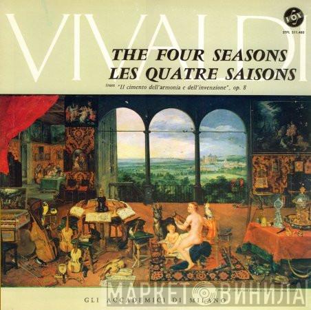 , Antonio Vivaldi  Gli Accademici Di Milano  - The Four Seasons = Les Quatre Saisons, From "Il Cimento Dell'Armonia E Dell'Invenzione", Op. 8