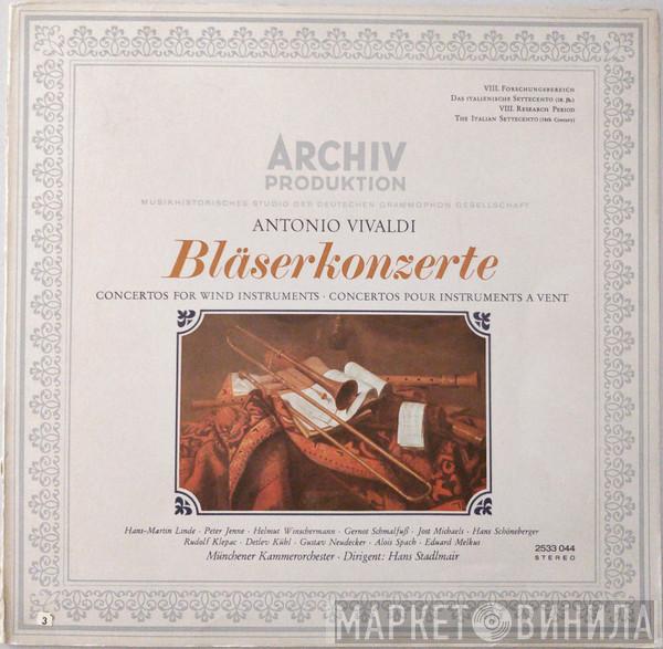 Antonio Vivaldi, Münchener Kammerorchester, Hans Stadlmair - Bläserkonzerte