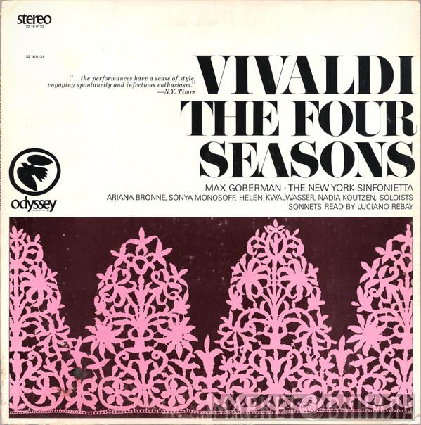 , Antonio Vivaldi , Max Goberman  New York Sinfonietta  - The Four Seasons, Op. 8