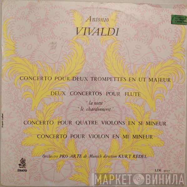 , Antonio Vivaldi , Orchestre Pro Arte De Munich  Kurt Redel  - Concerto Pour Deux Trompettes En Ut Majeur