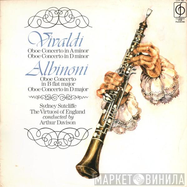 Antonio Vivaldi, Tomaso Albinoni, Sidney Sutcliffe, The Virtuosi Of England, Arthur Davison - Oboe Concertos