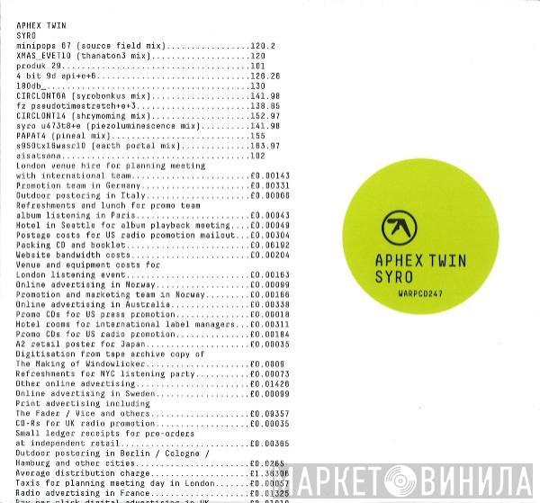  Aphex Twin  - Syro