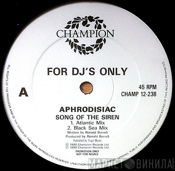 Aphrodisiac - Song Of The Siren