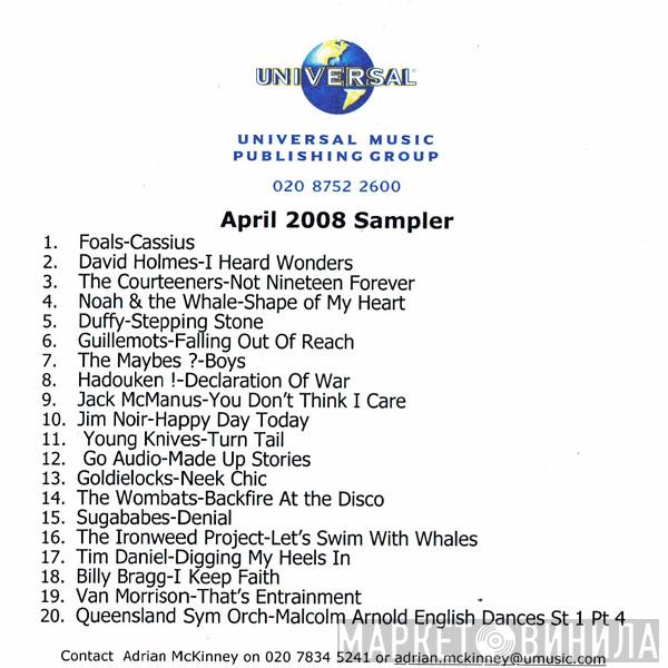  - April 2008 Sampler