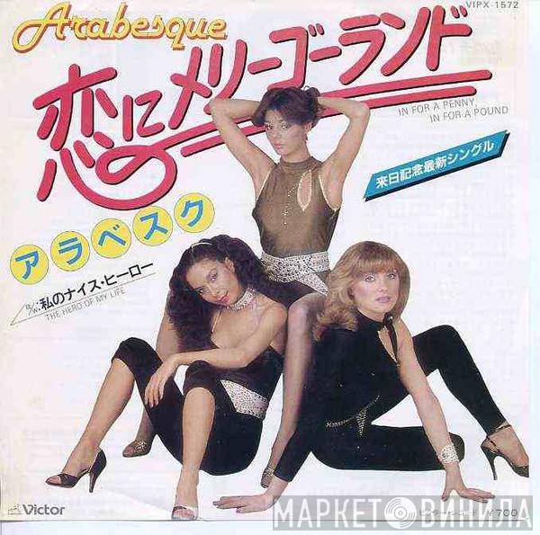 Arabesque - In For A Penny, In For A Pound / The Hero Of My Life = 恋にメリーゴーランド  / 私のナイス・ヒーロー