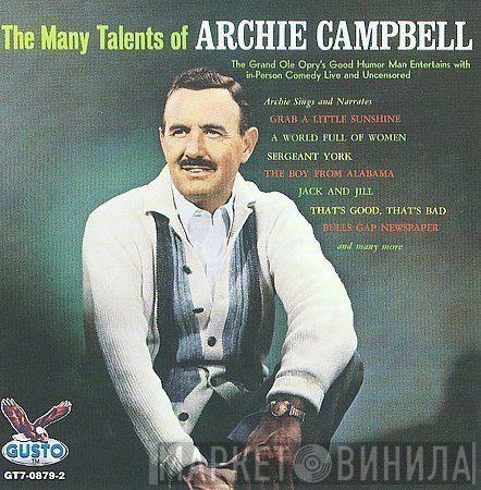 Archie Campbell - The Many Talents Of Archie Campbell