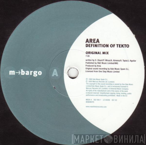 Area - Definition Of Tekto