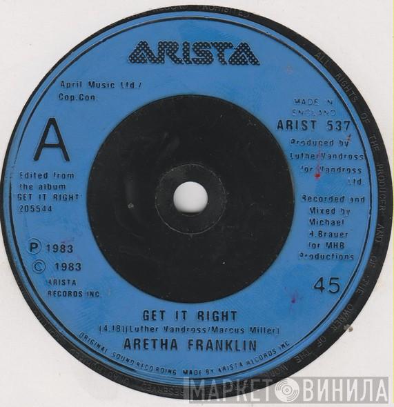 Aretha Franklin - Get It Right