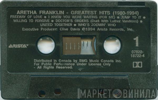  Aretha Franklin  - Greatest Hits (1980-1994)