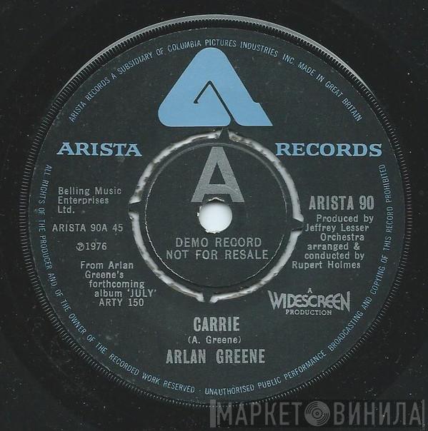 Arlan Greene - Carrie