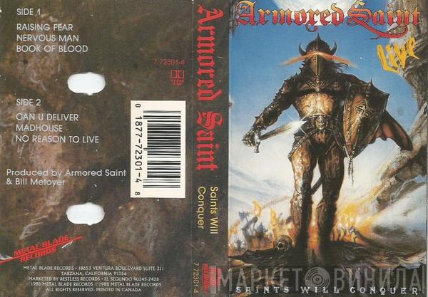 Armored Saint  - Saints Will Conquer