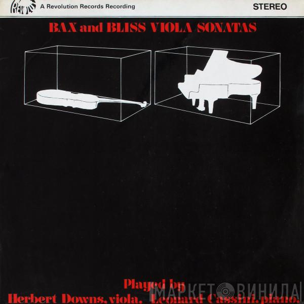 Arnold Bax, Arthur Bliss, Herbert Downes, Leonard Cassini - Sonatas For Viola And Piano