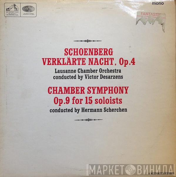 Arnold Schoenberg  - Verklärte Nacht, Op.4 / Chamber Symphony, Op.9 (For 15 Soloists)