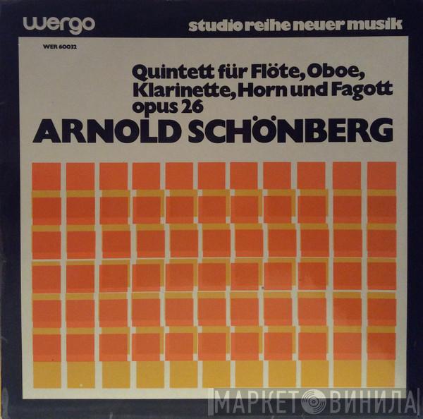  Arnold Schoenberg  - Quintett Für Flöte, Oboe, Klarinette, Horn Und Fagott Opus 26