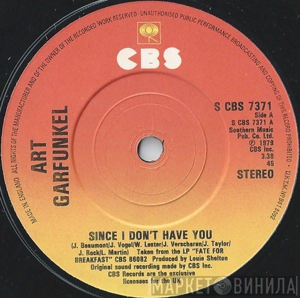  Art Garfunkel  - Since I Don't Have You