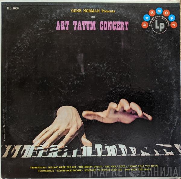  Art Tatum  - Gene Norman Presents An Art Tatum Concert
