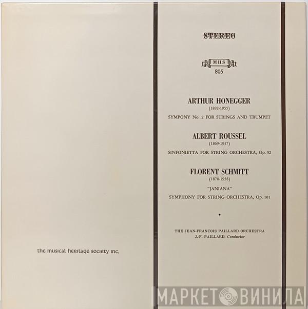 , Arthur Honegger , Albert Roussel , Florent Schmitt , Orchestre De Chambre Jean-François Paillard  Jean-François Paillard  - Music Of Our Time