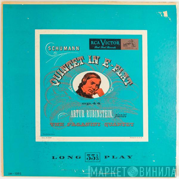 , Arthur Rubinstein , Paganini Quartet  Robert Schumann  - Quintet In E-Flat, Op. 44