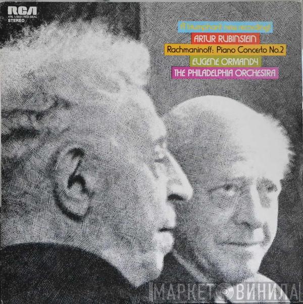, Arthur Rubinstein , Sergei Vasilyevich Rachmaninoff , Eugene Ormandy  The Philadelphia Orchestra  - Piano Concerto No. 2