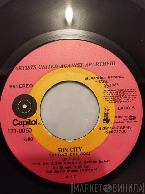  Artists United Against Apartheid  - Sun City