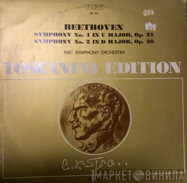 , Arturo Toscanini  NBC Symphony Orchestra  - Beethoven - Symphony No. 1 In C Major, Op. 21; Symphony No.2 In D Major, Op. 36