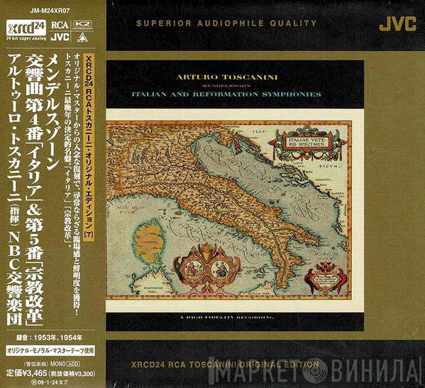 , Arturo Toscanini , NBC Symphony Orchestra  Felix Mendelssohn-Bartholdy  - Mendelssohn's: Italian And Reformation Symphonies