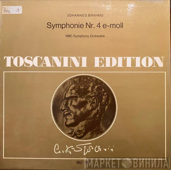 , Arturo Toscanini , NBC Symphony Orchestra  Johannes Brahms  - Sinfonie Nr.4 In Mi Minore, Op. 98