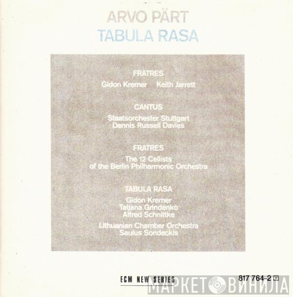  Arvo Pärt  - Tabula Rasa