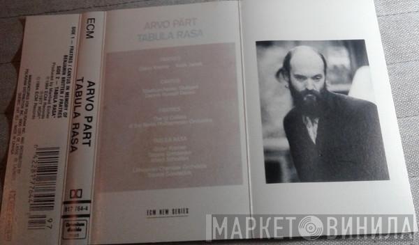  Arvo Pärt  - Tabula Rasa