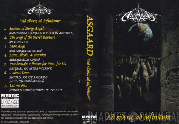  Asgaard  - Ad Sidera, Ad Infinitum