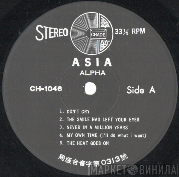  Asia   - Alpha