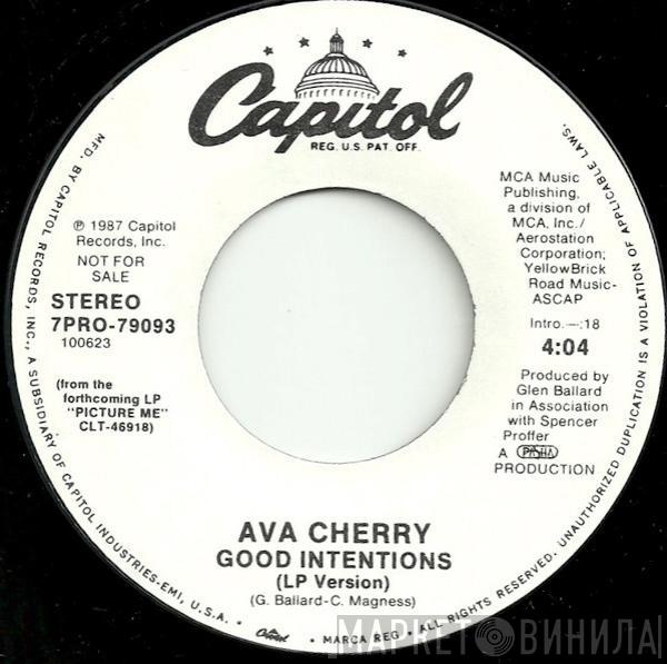  Ava Cherry  - Good Intentions