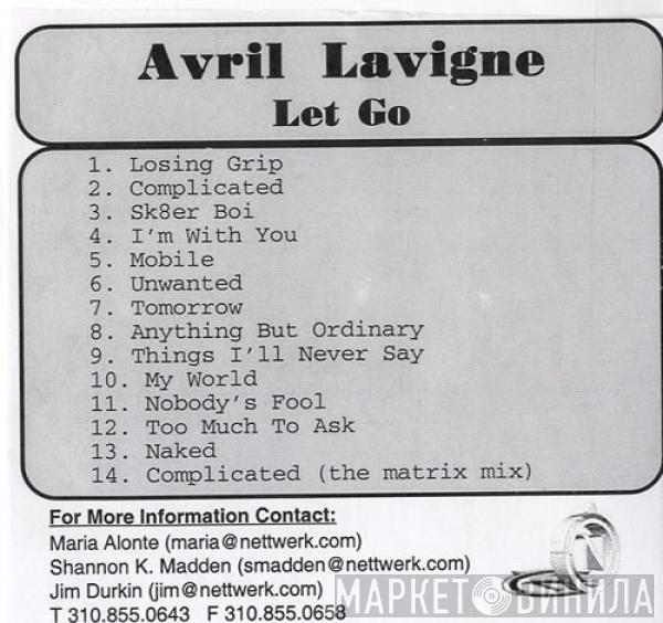  Avril Lavigne  - Let Go