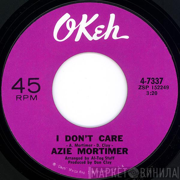 Azie Mortimer - I Don't Care / Prove It
