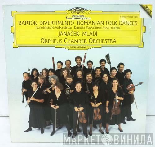 Béla Bartók, Leoš Janáček, Orpheus Chamber Orchestra - Divertimento · Romanian Folk Dances / Mládí